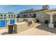 Modern outdoor kitchen featuring built-in barbecues, perfect for entertaining and enjoying alfresco dining at 6803 E Main St # 3306, Scottsdale, AZ 85251
