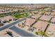 Real estate aerial view of the home showing it is near green spaces, parks, and other neighborhoods at 706 E La Palta St, Queen Creek, AZ 85140