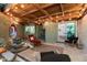 Covered back porch featuring an outdoor water feature and decorative lights for evening relaxation at 8845 E Sierra Pinta Dr, Scottsdale, AZ 85255