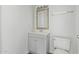 Bathroom features gray vanity, modern fixtures, and updated lighting at 12221 W Bell Rd # 119, Surprise, AZ 85378