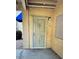 Front door entry with security screen and unit number at 12221 W Bell Rd # 119, Surprise, AZ 85378