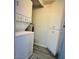 Laundry room featuring a washer and dryer and storage space at 12221 W Bell Rd # 119, Surprise, AZ 85378