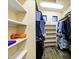 A walk-in closet featuring custom shelving and organizational solutions at 14725 N Mariposa Ct, Fountain Hills, AZ 85268