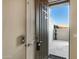 Welcoming entryway with unique front door design and view of desert landscape at 14725 N Mariposa Ct, Fountain Hills, AZ 85268