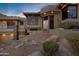Desert landscaped home featuring a glass front door with a brick-paved staircase at 14725 N Mariposa Ct, Fountain Hills, AZ 85268