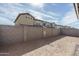 Large backyard features block wall fencing for privacy and security at 16227 W Mariposa Grande --, Surprise, AZ 85387