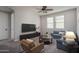 Cozy living room with comfortable seating and a neutral color palette at 16227 W Mariposa Grande --, Surprise, AZ 85387