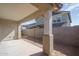 View of the covered patio area, highlighting its size and connectivity to the backyard at 16277 W Mariposa Grande --, Surprise, AZ 85387