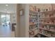 Spacious pantry with ample shelving for organized storage of food and household items at 16763 W Adams St, Goodyear, AZ 85338