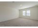 Spacious bedroom with neutral carpet and ample natural light from the large window at 19437 W Elm St, Litchfield Park, AZ 85340