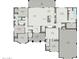 Detailed floor plan showcasing the layout of the house, including bedrooms, bathrooms, and living areas at 20274 W Highland Ave, Litchfield Park, AZ 85340