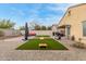 Backyard featuring patio, synthetic grass and BBQ at 2110 S 102Nd Ln, Tolleson, AZ 85353