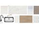 Showcasing interior finish selections for a new home build or renovation at 2232 W Chisum Trl, Phoenix, AZ 85085