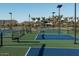Enjoy a game of pickleball on these well-maintained, blue and green courts at 2232 W Chisum Trl, Phoenix, AZ 85085