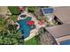 Stunning backyard oasis featuring a freeform pool, hot tub, and lush landscaping, perfect for relaxation at 27016 N 20Th Ln, Phoenix, AZ 85085
