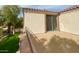 Balcony, overlooking manicured turf and green trees at 3807 E Latham Ct, Gilbert, AZ 85297