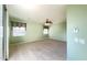 Bedroom features windows, carpet, and a ceiling fan at 3807 E Latham Ct, Gilbert, AZ 85297