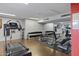 Well-equipped gym with treadmills, weights, and fitness equipment for a complete workout at 4808 N 24Th St # 1305, Phoenix, AZ 85016