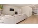 Comfortable living room space with a cozy couch, TV, and a modern interior design at 5122 N 31St Way # 238, Phoenix, AZ 85016