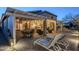 Extended back patio offers plenty of space for dining, lounging, and enjoying the outdoors at 6513 S Fairway Dr, Gold Canyon, AZ 85118