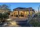 Spacious covered back patio with ample seating for entertaining and outdoor living at 6513 S Fairway Dr, Gold Canyon, AZ 85118