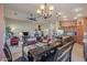 Open concept living space, seamlessly connecting the dining, living and kitchen areas of the home at 6513 S Fairway Dr, Gold Canyon, AZ 85118