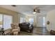 Spacious living room with ample natural light and comfortable seating at 654 S 83Rd Way, Mesa, AZ 85208
