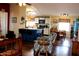 Open-concept living space includes kitchen, dining, and living area with ample natural light at 7807 E Main St # D-32, Mesa, AZ 85207