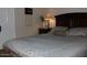 Cozy main bedroom with a large bed, side table, and soft lighting for a restful retreat at 7807 E Main St # D-32, Mesa, AZ 85207