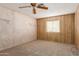 Empty bedroom featuring light walls, carpet flooring, and a bright window at 8103 E Southern Ave # 119, Mesa, AZ 85209