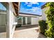 Private backyard featuring a clean, spacious patio and tasteful landscaping at 8742 E Via De La Luna --, Scottsdale, AZ 85258