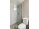 Beautiful bathroom features tiled walls, modern shower, and sleek toilet at 10410 N Cave Creek Rd # 2114, Phoenix, AZ 85020
