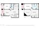 Detailed floor plans of the home, highlighting the layout of both floors of the property at 10410 N Cave Creek Rd # 2114, Phoenix, AZ 85020
