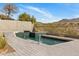 Inviting backyard pool with water features and desert views in a private setting at 10819 E Butherus Drive --, Scottsdale, AZ 85255
