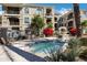 Community hot tub next to the pool that features nice landscaping with lots of plants and flowers at 11640 N Tatum Blvd # 3069, Phoenix, AZ 85028