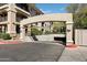 View of the covered entrance to the parking garage for residents, providing convenient and protected parking at 11640 N Tatum Blvd # 3069, Phoenix, AZ 85028