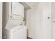 Convenient laundry room with a stackable washer and dryer at 12221 W Bell Rd # 249, Surprise, AZ 85378