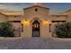 Desert property with a grand front entrance, private courtyard and privacy at 14675 E Paradise Dr, Fountain Hills, AZ 85268