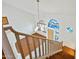 Bright and airy entryway features hardwood floors and a charming stained glass window at 16018 N 17Th Way, Phoenix, AZ 85022