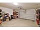 Spacious two-car garage, providing ample storage and parking space at 16873 W Fetlock Trl, Surprise, AZ 85387