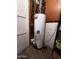 Utility room showing a recently inspected residential water heater at 2224 W Fairmount Ave, Phoenix, AZ 85015