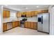 Functional kitchen featuring ample cabinet space, stainless steel appliances, and an efficient layout at 2715 E Windsor Ave, Phoenix, AZ 85008