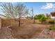 Large backyard enclosed by a block wall, providing privacy and a secure space for outdoor activities at 3613 W Camino Real --, Glendale, AZ 85310