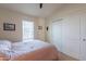 Bedroom featuring neutral walls, carpet, and window letting in natural light at 40569 N Wedge Dr, San Tan Valley, AZ 85140