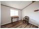 Cozy bedroom with hardwood floors, natural light, and space for relaxation and rest at 652 S Ellsworth Rd # 92, Mesa, AZ 85208