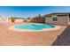 Backyard oasis with a refreshing swimming pool, perfect for relaxation and fun at 8540 N 104Th Ave, Peoria, AZ 85345