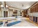 Home gym with mirrored walls and cabinets at 11988 E Larkspur Dr, Scottsdale, AZ 85259