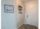 Inviting foyer with a charming welcome decor and a view of the front door at 1629 E Prickly Pear Pl, Casa Grande, AZ 85122
