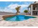 A stunning pool offers a backyard oasis for relaxation and entertaining in this beautiful home at 18860 N 73Rd Dr, Glendale, AZ 85308