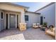 Private courtyard featuring comfortable seating and a tranquil atmosphere at 25751 S 227Th Way, Queen Creek, AZ 85142